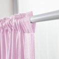 thumbnail image 4 of Innerwin Rideaux de Cuisine Déco Demi-Fenêtre Poche pour Tringle Simple Cantonnière Courte Semi-Transparente Moderne Couleur Unie Traitement de Luxe Rose L:51 Pieds' x H:16 Pieds', 4 of 5