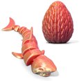 thumbnail image 2 of Birdeem Fish Tank Decorations, Fish Tank Decoration, Sharks Ornament Fish Tank Coffee Table Ornament All Joint Movable Standing Small Gift, Shark Tank Products, 2 of 5