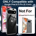 thumbnail image 2 of Designed for Google Pixel 9/9 Pro Case Clear,[Anti-Yellowing & Non-Slip] Transparent Shockproof Protective Phone Cases Slim for Google Pixel 9 Case & Google Pixel 9 Pro Case,6.3 inch-Clear, 2 of 6
