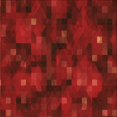 thumbnail image 1 of Ahgly Company Machine Washable Indoor Square Transitional Tomato Red Area Rugs, 4' Square, 1 of 7
