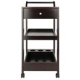 thumbnail image 4 of Jeston Entertainment Cart in Espresso Finish, 4 of 9