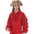 thumbnail image 1 of The Pirate Dressing C1084 Henry Morgan Shirt- Red - Extra Large, 1 of 1