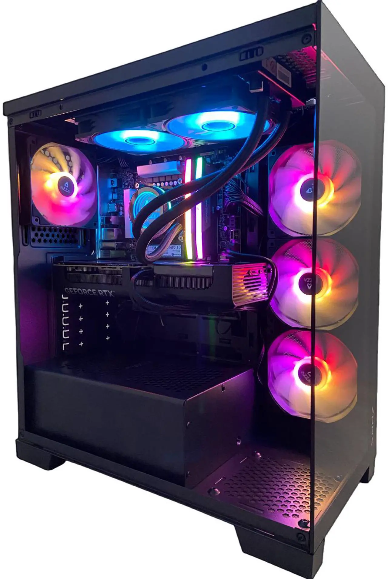AZZA Gaming PC EHUD PRO, Intel Ci7-14700F, NVIDIA RTX5070, 32GB