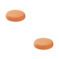 thumbnail image 3 of kurtrusly Stylish Round Cushions For Stools – Seating Experience Stool Cushions Polyester Seat Covers Mild Waterproofing orange 2Set, 3 of 6