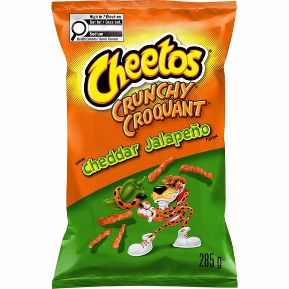 Cheetos Cheddar Jalapeño Crunchy Cheese flavoured Snacks