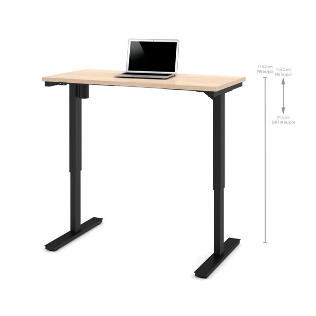 Table motorisée Bestar de 24 x 48 po à hauteur réglable