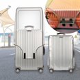 thumbnail image 2 of 16-28 Inch Travel Luggage Cover Waterproof PVC Suitcase Protector Cover Transparent Dustproof Luggage Protector Cover Luggage 20Inch, 2 of 6