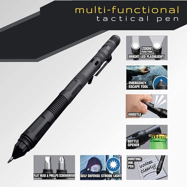 Bell and Howell TacPen- 9 in 1 All Purpose Super Deluxe Tactical
