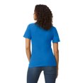 thumbnail image 2 of Gildan G648L Ladies' Softstyle Double Pique Polo - ROYAL - S, 2 of 2