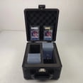 thumbnail image 3 of EVORETRO Graded Card Storage Case TSA Lock Black 2 Rows 60 Cards, 3 of 8