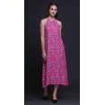 thumbnail image 2 of Bimba Robe de Plage d'Été à Dos Nu Imprimée Florale pour Femmes - Très Petit, 2 of 6
