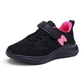 thumbnail image 1 of MEZZALL Chaussures de Course Décontractées Confortables à Lacets en Maille pour Enfants, Rose Vif, 7-8 Ans, 1 of 8