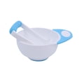thumbnail image 1 of TIELUTT Bol Presse-Purée Bol de Broyage pour Tout-Petit Ensemble de Bol Presse-Purée pour Nourriture de Bébé avec Décoration de Table Extérieure pour 2 Napperons Ronds Sarcelle Petit Ensemble de Table à Manger pour 4 Napperons Ronds d'Automne Plat de Salle à Manger Intérieur, 1 of 3