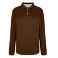 thumbnail image 3 of asjyhkr Plus Size Womens Long Sleeve Shirts Button Summer Tops Trendy 2025 Work Business Causal T Shirts, 3 of 6