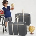 thumbnail image 4 of Travel Storage Bag Moving Bag Large Capacity Non-woven Quilt Bag Portable Duffel Bag Practical, 4 of 4