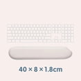 thumbnail image 3 of Miulika Repose-Poignet de Clavier Confortable Antidérapant pour Employé de Bureau, Ordinateur, Travail, Blanc, 3 of 6