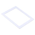 thumbnail image 4 of Unique Bargains 5x7 Magnetic Picture Frame, 3pcs Magnetic Frame Magnetic Photo Frames Reusable for Refrigerator, White, 4 of 7