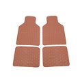 thumbnail image 1 of Maytalsory 4 Pcs Tapis de Sol pour Voiture Doublure Automobile Tapis de Pied Lavable Réutilisable Marron, 1 of 6