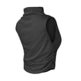 thumbnail image 3 of Mode Femmes T-Shirt Sans Manches Uni Blouse Chemises Gilet Court Ajusté Hauts, 3 of 4