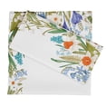thumbnail image 1 of Vargottam Collection de Luxe Linge de Table Décor Serviette en Coton Tissu Imprimé Serviettes Réutilisables Ensemble de 4, 20 X 20 - Printemps, 1 of 6
