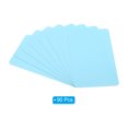 thumbnail image 3 of Unique Bargains 3.5' x 2' Blank Paper Business Cards, 90 Pack Small Index Flash Cards Words Message Note Card, Blue, 3 of 7