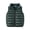 Army Green, variant on Jovati Christmas Sleeveless Hoodless Padded Vest for Kids, Nylon Windproof Thermal Insulated Outerwear, Solid Color Zip Front, Lightweight for Boys and Girls, 2-9 Years