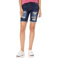 thumbnail image 1 of Shorts Denim Jeans Acid Washed Blue Active Wear for Summer Juniors Size 7, 1 of 2