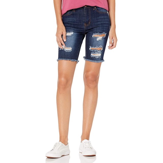 Shorts Denim Jeans Acid Washed Blue Active Wear for Summer Juniors Size 7