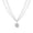 LB, variant on Canada Day Kcavykas Back to School Season,Elegant Diamond Necklace for Women Zircon Crystal Ring Accessories Jewelry