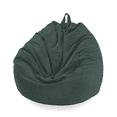 thumbnail image 1 of FOCUSNORM Corduroy Sofa Cover for Bean Bag Chair, Water Drop Shape Sofa Cover, 1 of 6
