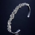 thumbnail image 1 of 925 Sterling Silver Tennis Women's Bracelets Bangle, 1 of 3