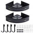 thumbnail image 2 of Shelf Organizer,Wall Hanging Space Aluminum Corner Shelf Storage Shelf Industry-Leading Standards, 2 of 8