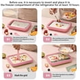 thumbnail image 5 of Cqxid Moules de Cuisson à Moins de 15 $ Machine à Glace Roulée Plaque de Fabrication de Rouleaux de Glace avec Spatules Machines Instantanées de Glace Roulée pour Bricolage de Glace Comprend Livre de Recettes Cadeaux Amusants pour Enfants, 5 of 5