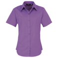thumbnail image 1 of Premier Blouse en Popeline à Manches Courtes / Chemise de Travail Unie, 1 of 3