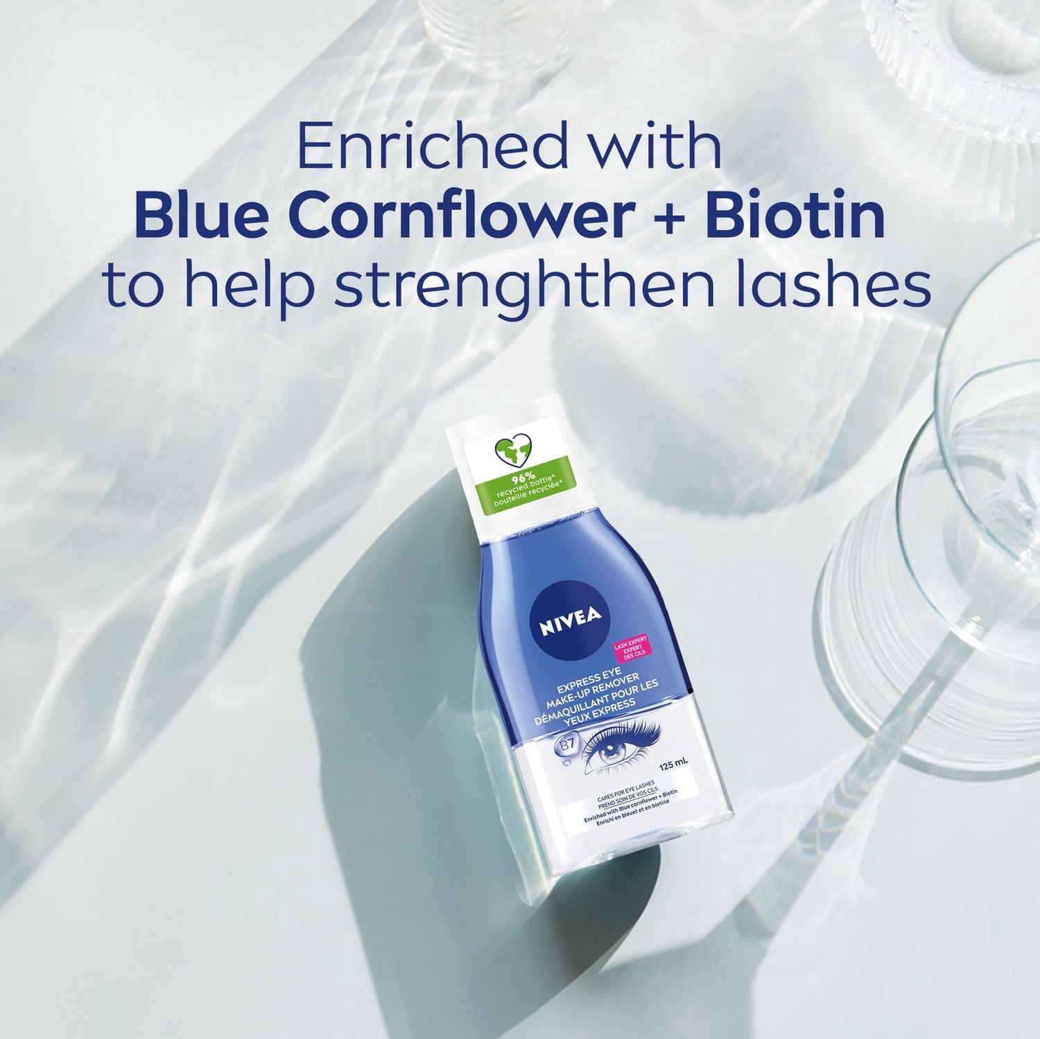 Nivea Démaquillant express pour les yeux, 125 mL