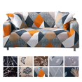 thumbnail image 1 of CHOK 2024 Housse de Sofa Ajustée Extensible Housse Élastique Tissu Motif Imprimé Chaise Causeuse Canapé Banquette Antidérapante Housses de Sofa Protège-Meubles Lavable, 1 of 9