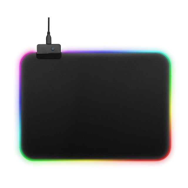 TopLLC Gaming Muismat Computer Mousepad Rgb Muismat Pc Bureau Spelen Mat met Backlit on Clearance