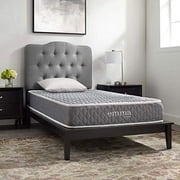 Modway Mila 8" Twin Mattress - Firm 8 Inch Memory Foam Mattress - 10-Year Warranty