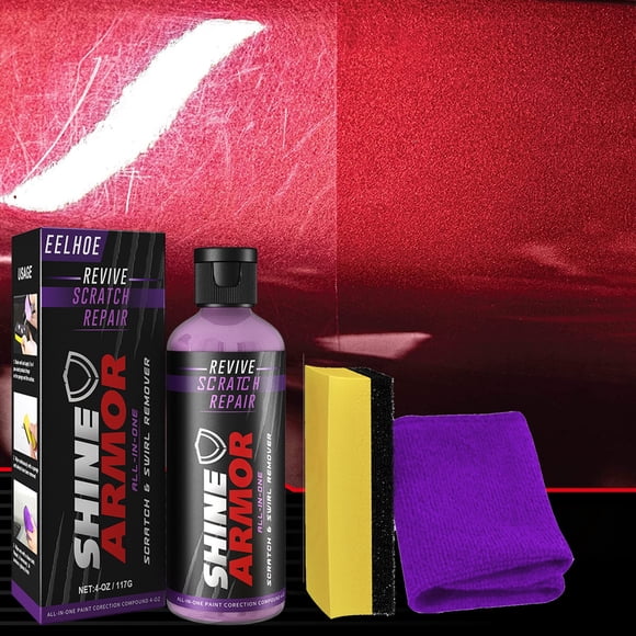 TIMIFIS Refreshing Agent Car Scratch Remover - Ultimate Scratch and Swirl Remover - Repair Paint Scratches, Scratches, Water Spots! Car Polish Buffer Kit 100ml Other Maintenance Products