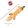 thumbnail image 5 of SPOT Skinneeez Extreme Quilted Fox Stuffing Free Plush Tug Dog Toy, 5 of 5
