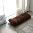 thumbnail image 1 of Brown Modern Adjustable Fabric Gaming Chaise Lounge Chair, 1 of 1
