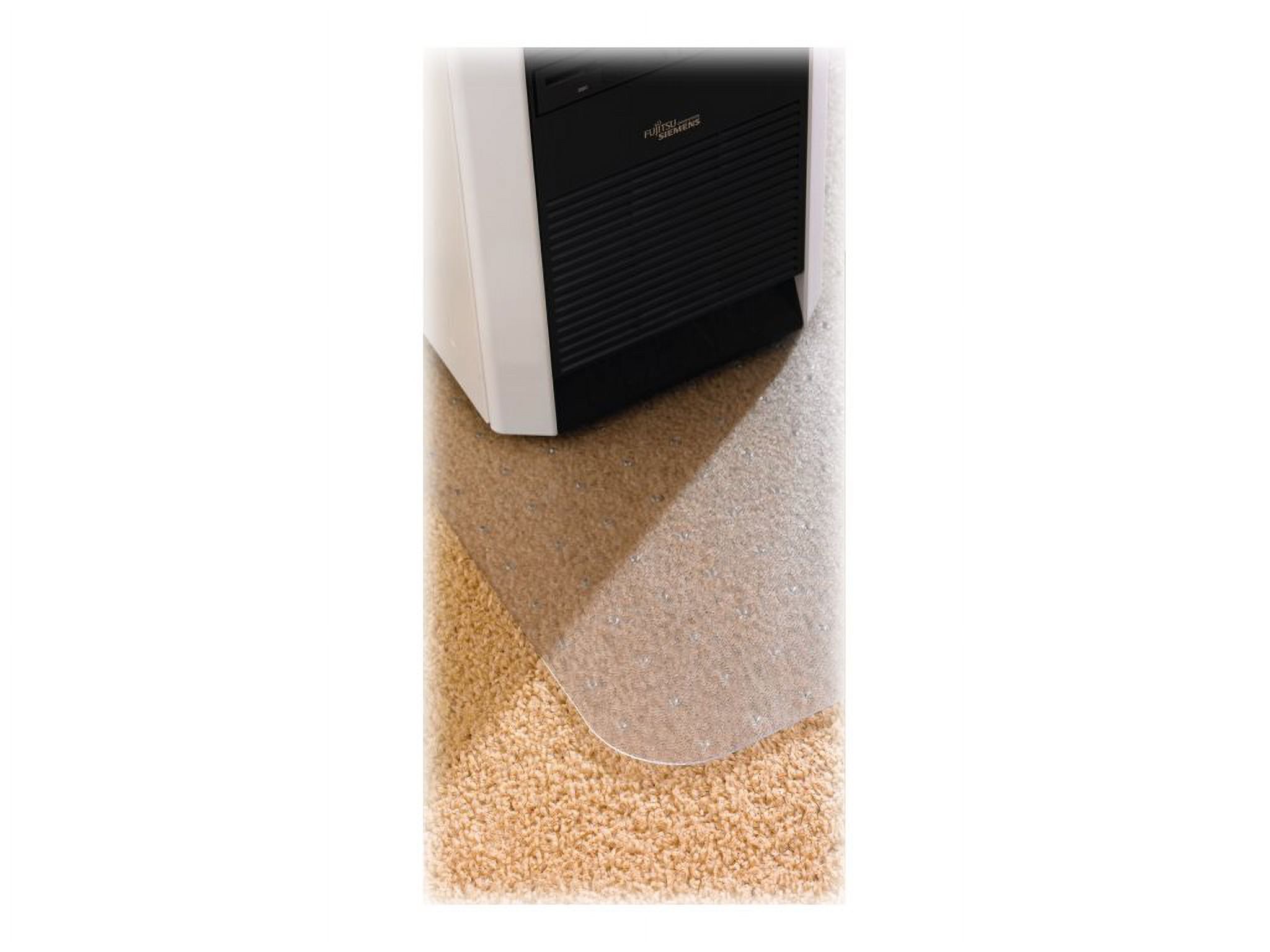 Computex - Tapis de Chaise - Rectangulaire avec Lèvres - 35.43 Po x 47.24 Po - Transparent