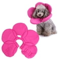 thumbnail image 4 of Dog Elizabeth Collar, Adjustable Breathable Hook And Loop Design Irritating Free Pet Recovery Collar  For Post Surgery YLSB05 Pink,YLSB06 Green,YLSB08 Purple, 4 of 8