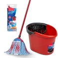 thumbnail image 1 of Vileda SuperTwist 3Action Mop & QuickWring Bucket System with 1 Extra Mop Refill, 1 of 9
