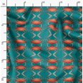 thumbnail image 2 of Soimoi Green Poly Georgette Fabric Crabs Ocean Fabric Prints By Yard 42 Inch Wide, 2 of 6