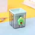thumbnail image 1 of EGNMCR Home Office Furniture Double Hole Pencil Sharpener Small Portable Pencil Sharpener Pencil Sharpener Student Stationery Learning Tool Plastics pencil sharpener, 1 of 7