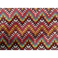 thumbnail image 5 of oneOone Cotton Cambric Red Fabric Ikat Craft Projects Decor Fabric Printed By The Yard 42 Inch Wide, 5 of 5
