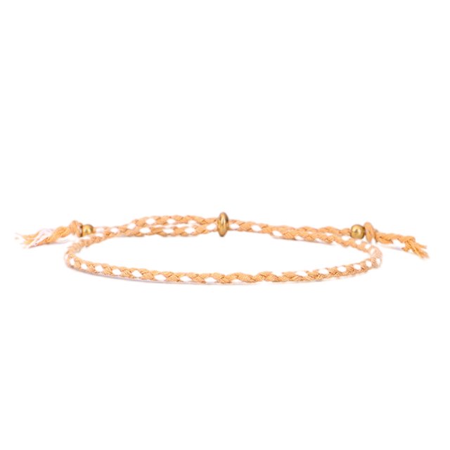Bracelet Tressé Accessoire de Mode Femmes Hommes Bracelet Bijoux Accessoires Fil Ajustable Bracelets avec Franges Décors Type 20