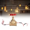 thumbnail image 4 of 3/4in Stop Valve, Industrial Lamp Switch Iron Vintage Style  For Water Pipe Lamp For Living Room For  For Home, 4 of 8