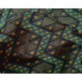 thumbnail image 4 of oneOone Silk Tabby Fabric Chevron Flame Stitch Print Fabric BTY 42 Inch Wide, 4 of 4